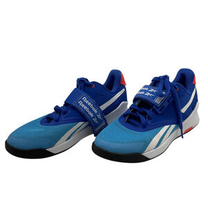 Reebok Men's Lifter PR II Cross Trainer Weightlifting Athlete Shoes Size 7 Blue